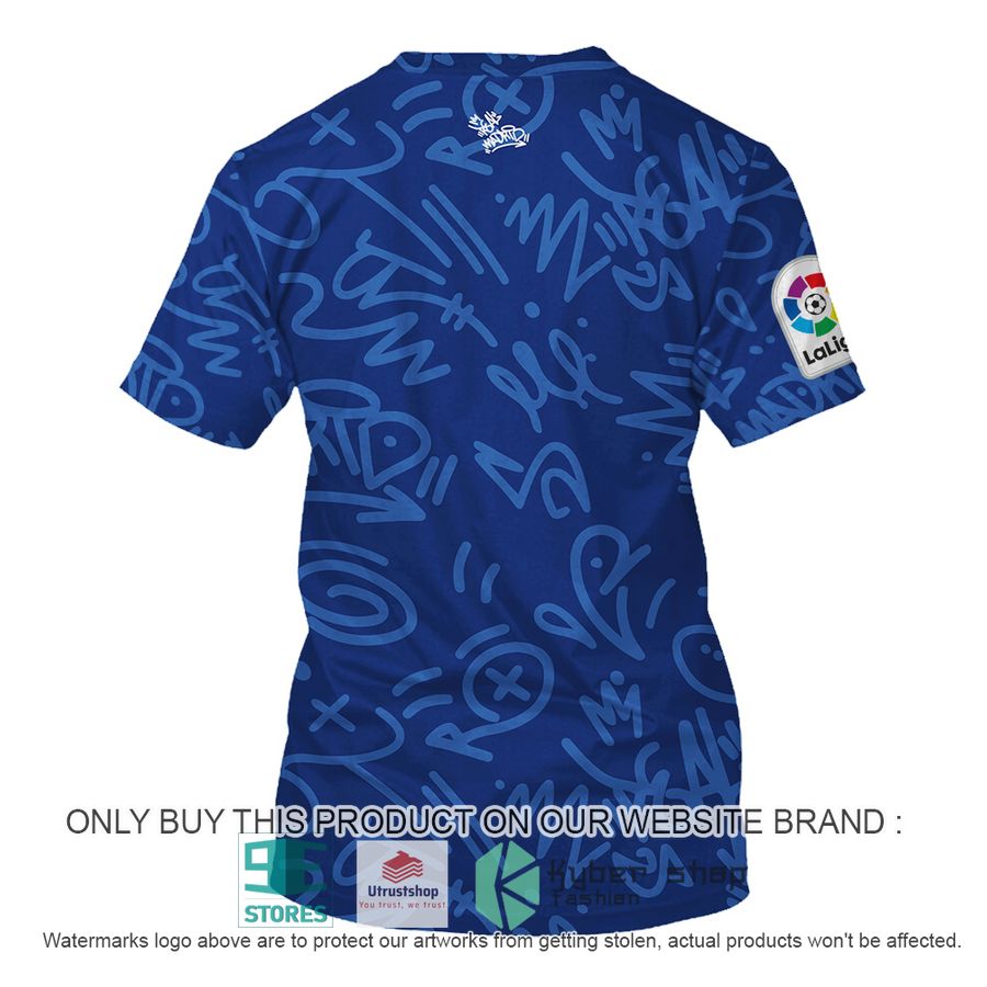real madrid fc adidas la liga blue shirt hoodie 8 53559