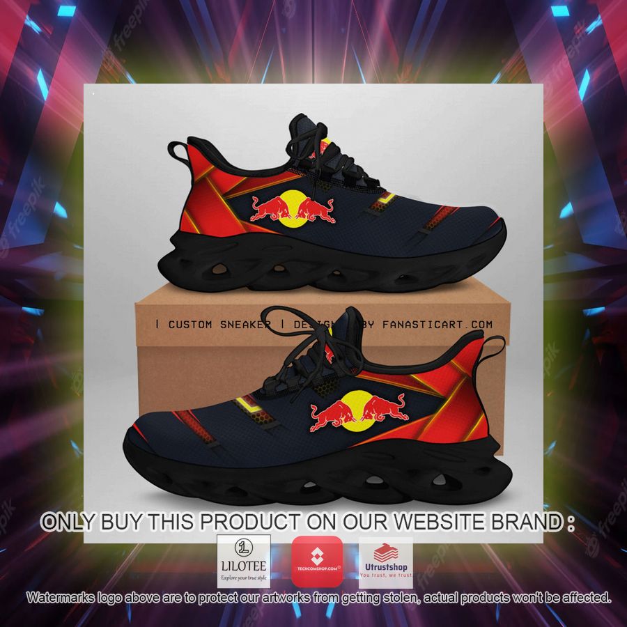 red bull racing formula one team black red gold clunky max soul shoes 2 24647