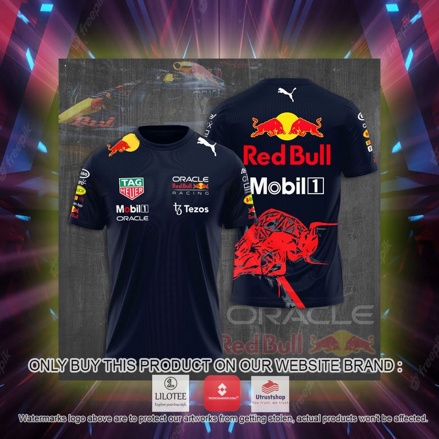 red bull racing formula one team tezos navy 3d t shirt 2 13861