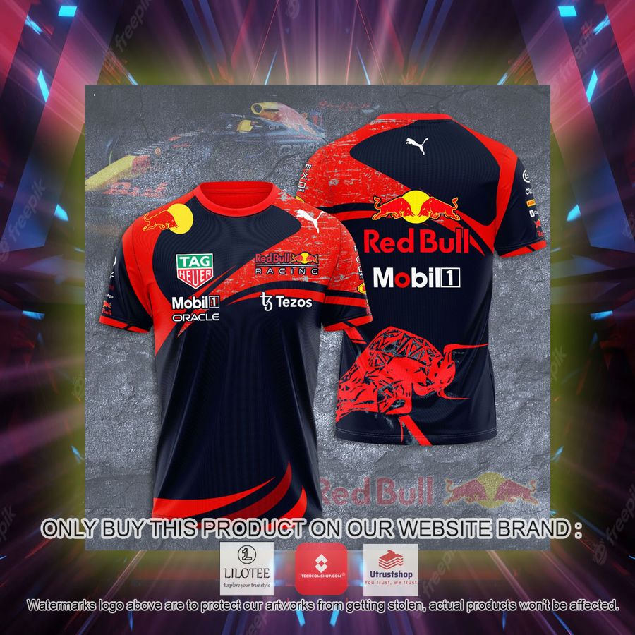 red bull racing tezos mobil 1 oracle red 3d t shirt 2 32933