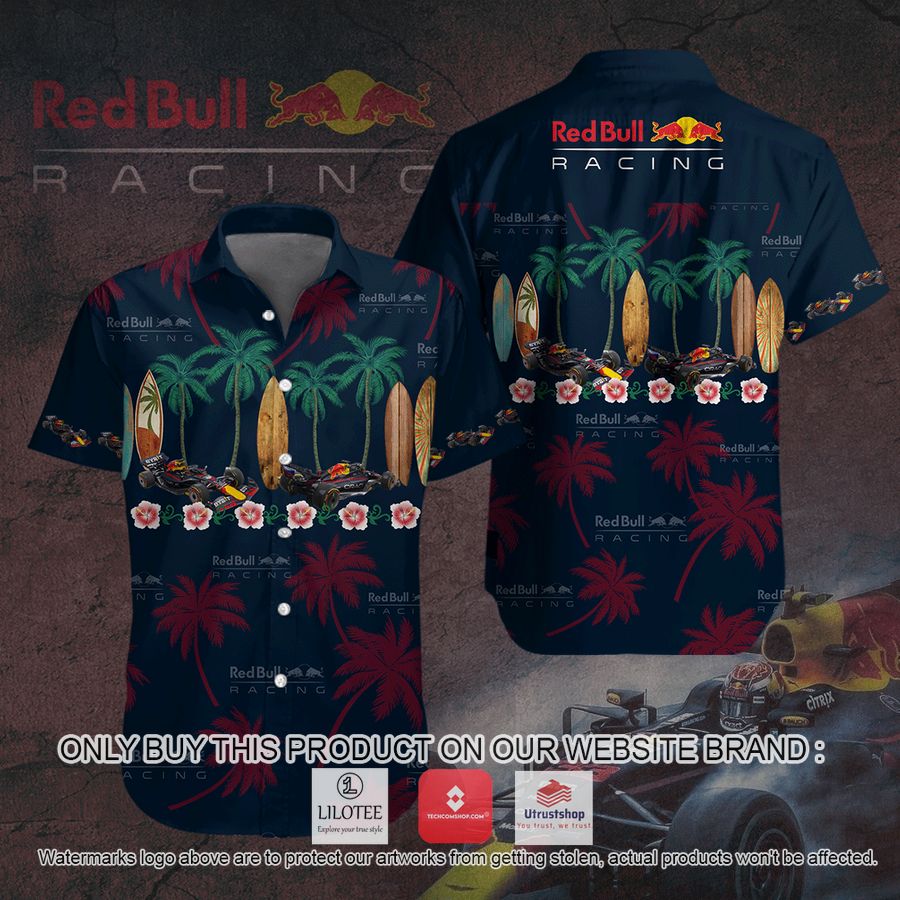 red bull racing tropical hawaiian shirt 1 92779