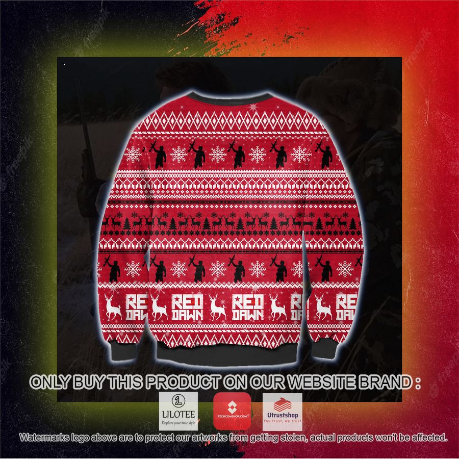 red dawn ugly christmas sweater sweatshirt 6 76242