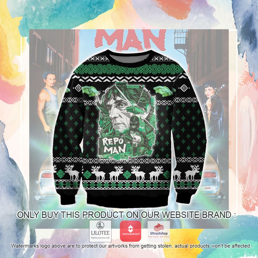 repo man ugly christmas sweater sweatshirt 3 87293