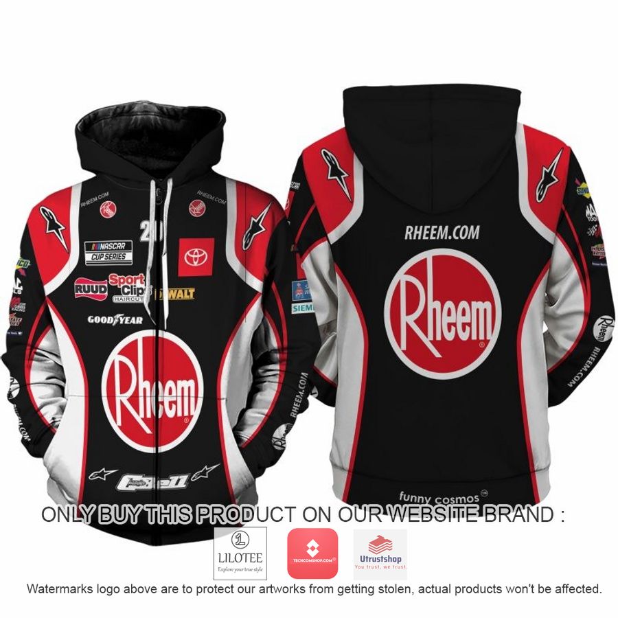 rheem christopher bell nascar 2022 racing 3d shirt hoodie 2 2457