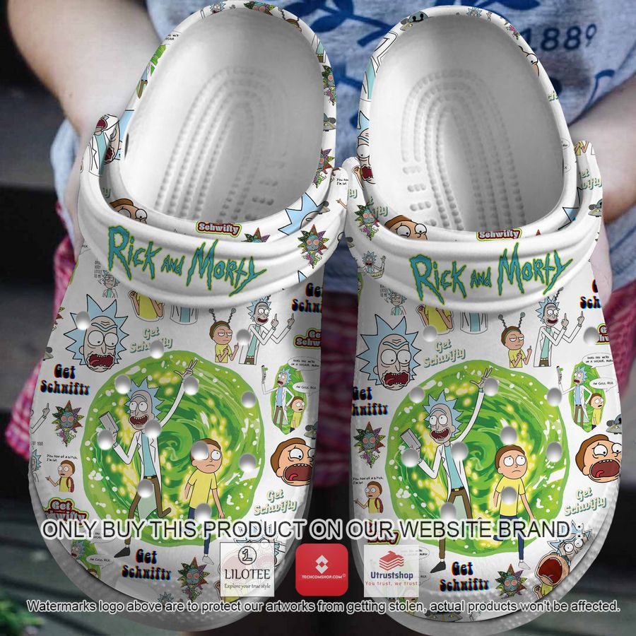 rick and morty get schwifty crocband shoes 1 32139