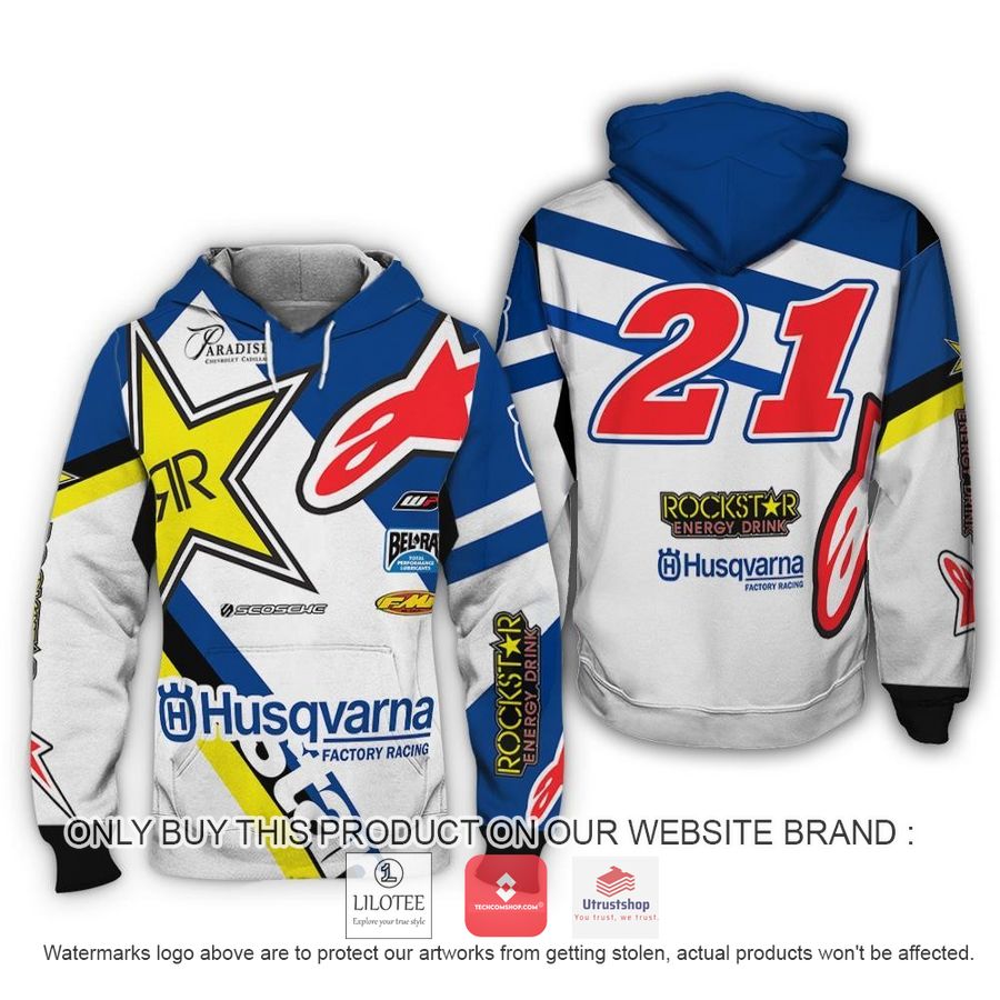 rockstar energy husqvarna racing 21 3d shirt hoodie 1 95798