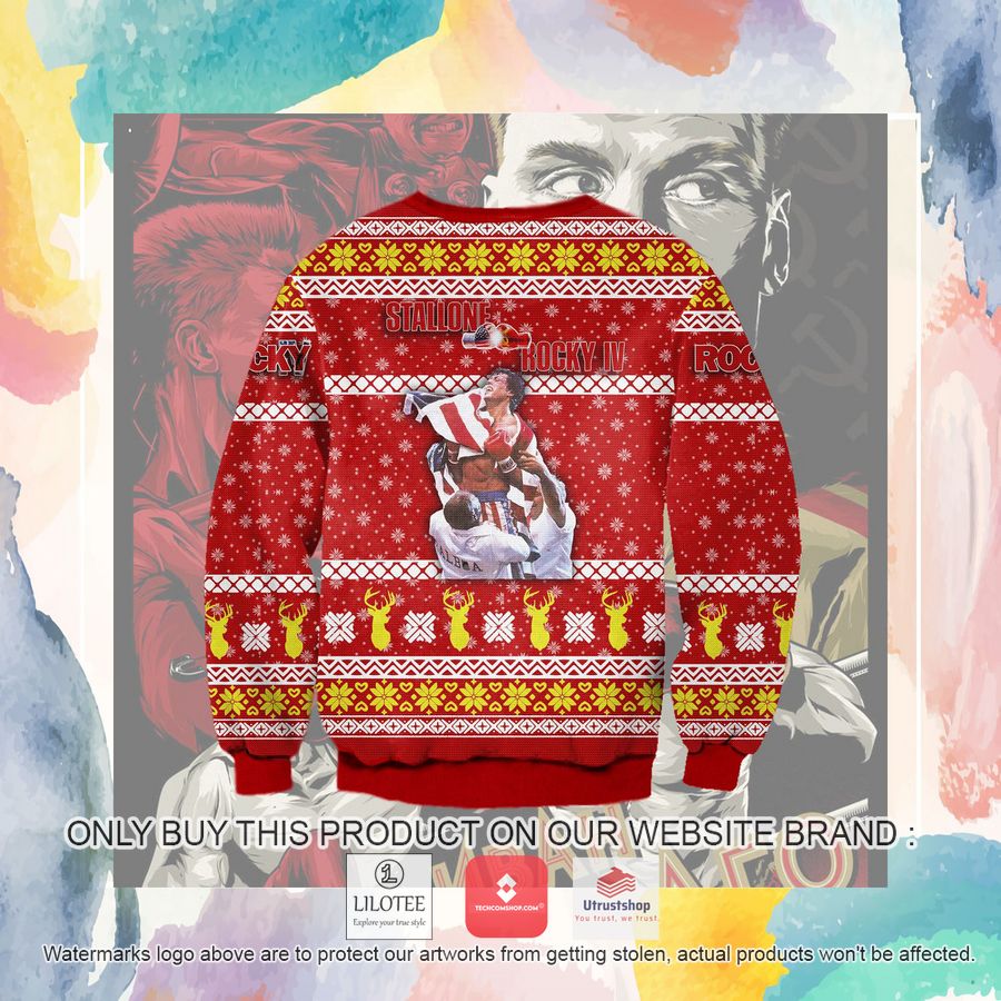 rocky iv ugly christmas sweater sweatshirt 4 41830