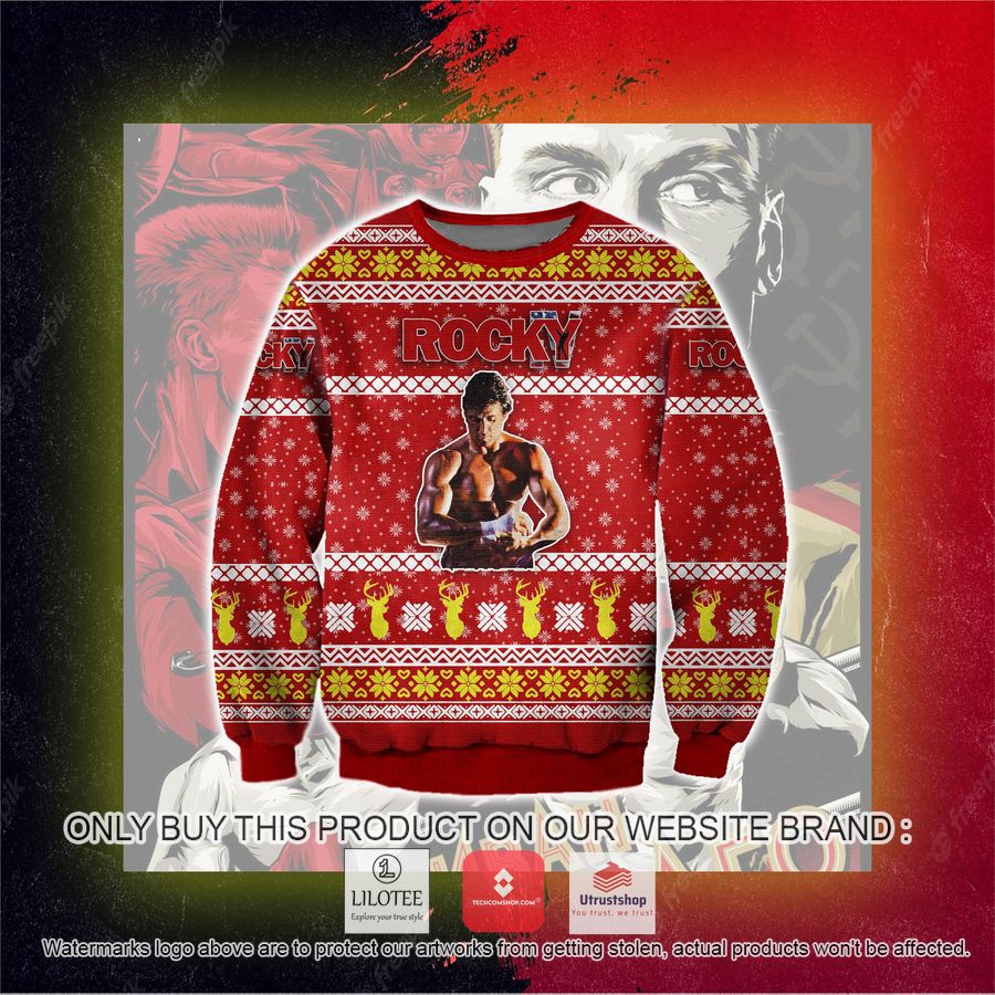 rocky iv ugly christmas sweater sweatshirt 5 57655