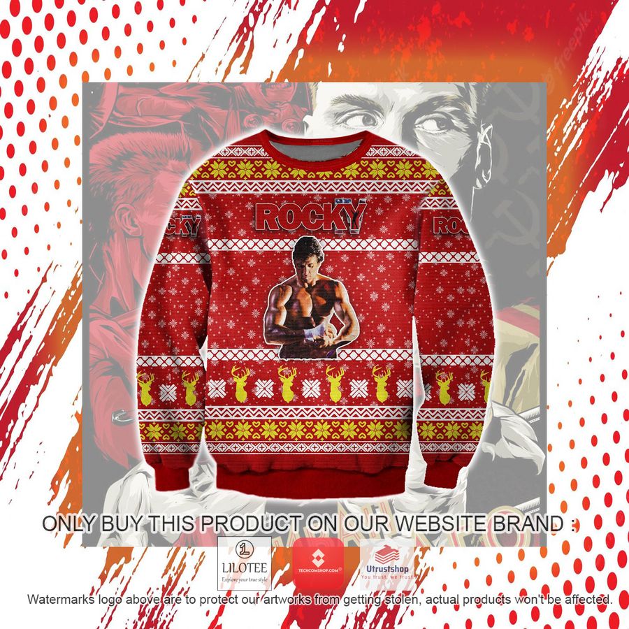 rocky iv ugly christmas sweater sweatshirt 7 75910