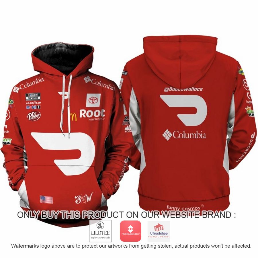 root bubba wallace nascar 2022 racing 3d shirt hoodie 1 7202