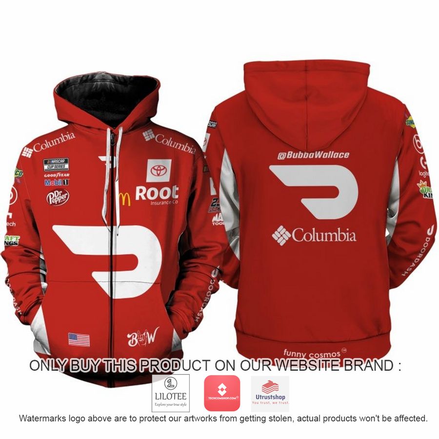 root bubba wallace nascar 2022 racing 3d shirt hoodie 2 78133