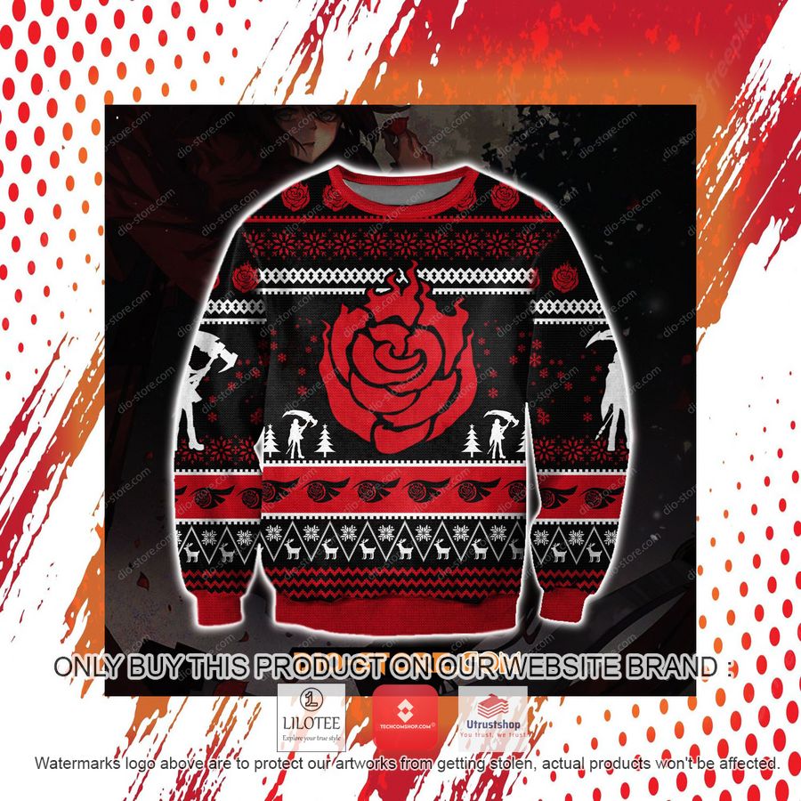 rwby ruby rose ugly christmas sweater sweatshirt 4 54931