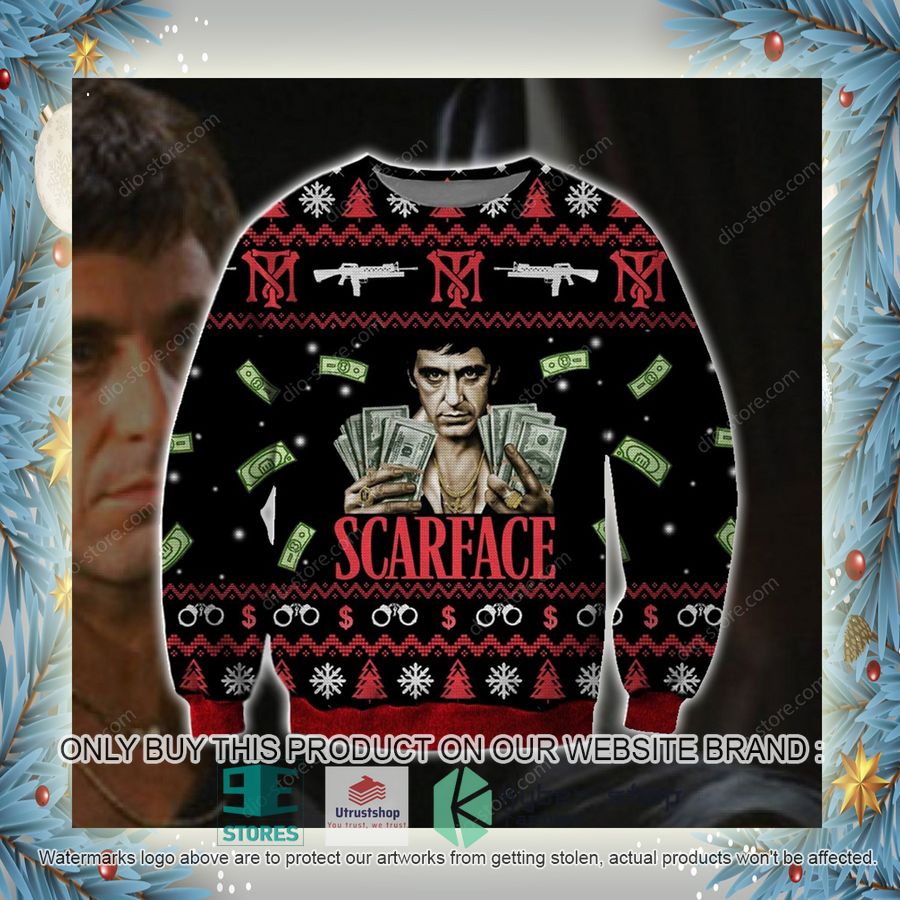 scarface knitted wool sweater 4 84146