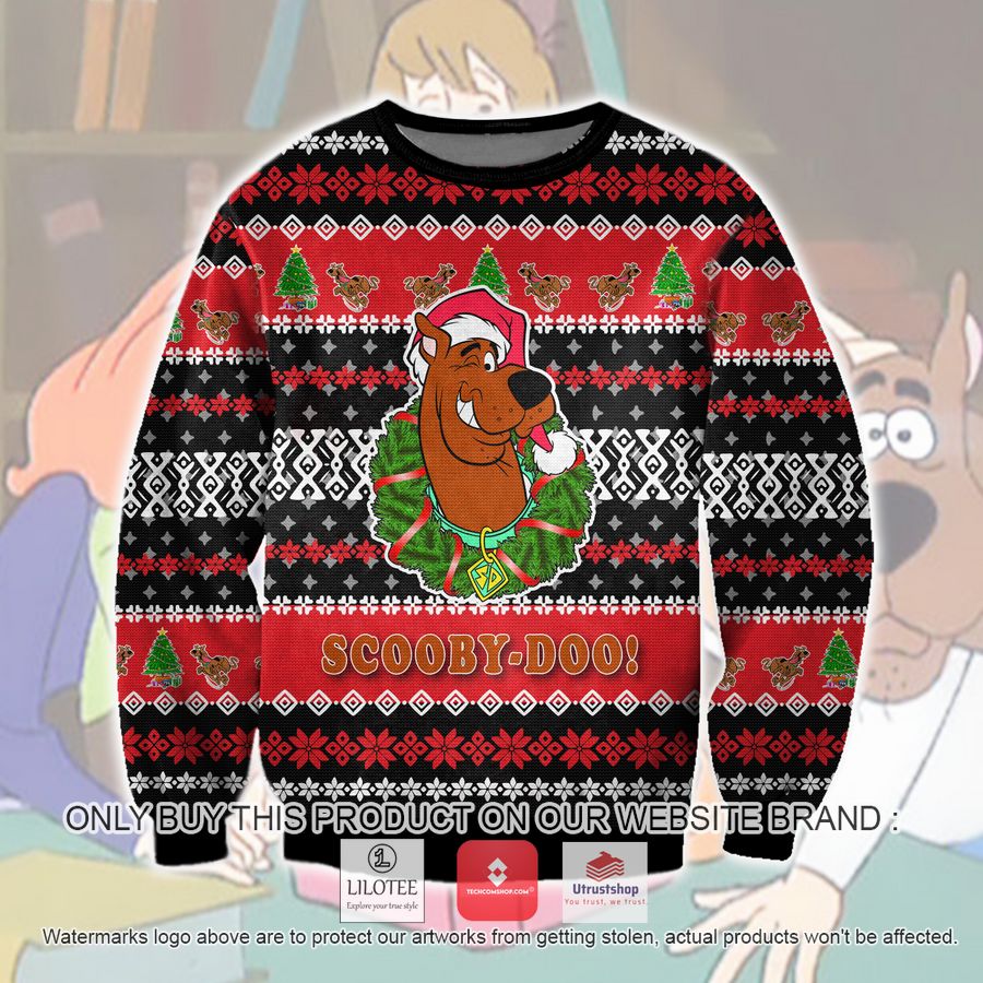 scooby doo ugly christmas sweater sweatshirt 1 32859