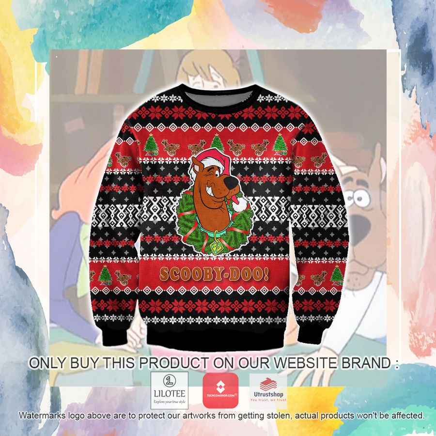 scooby doo ugly christmas sweater sweatshirt 3 10131