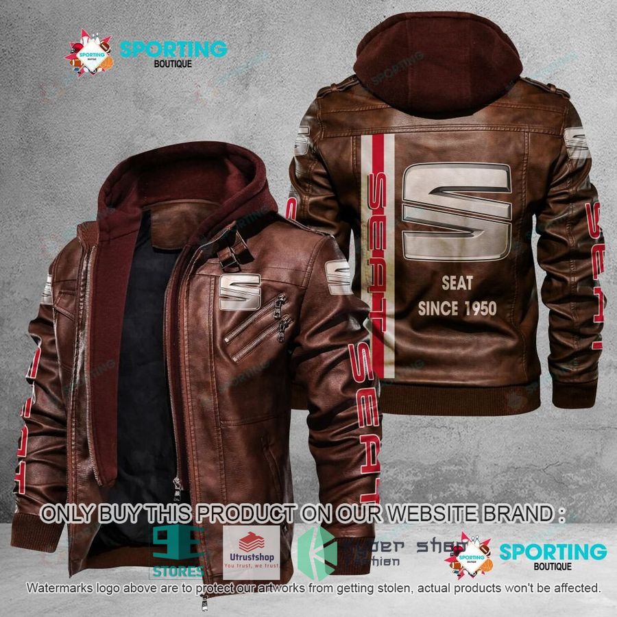 seat since 1950 leather jacket 2 86901