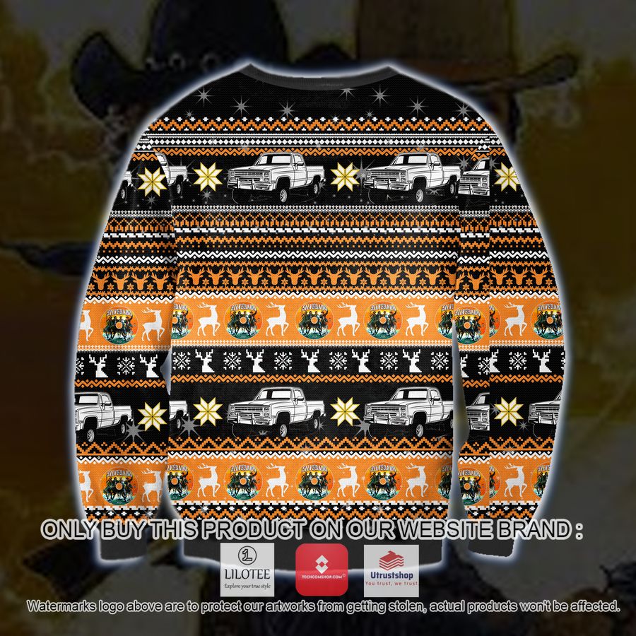 silverado ugly christmas sweater sweatshirt 2 71556