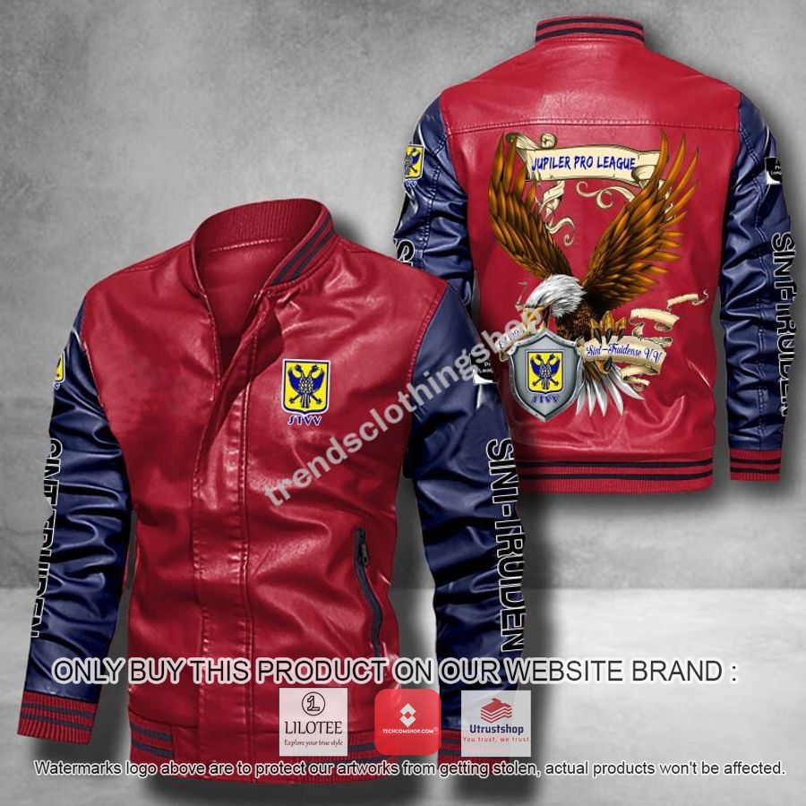 sint truidense eagle league leather bomber jacket 5 39546