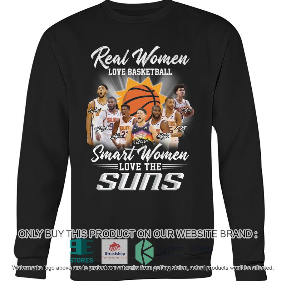 smart women love the phoenix suns 2d shirt hoodie 3 9372