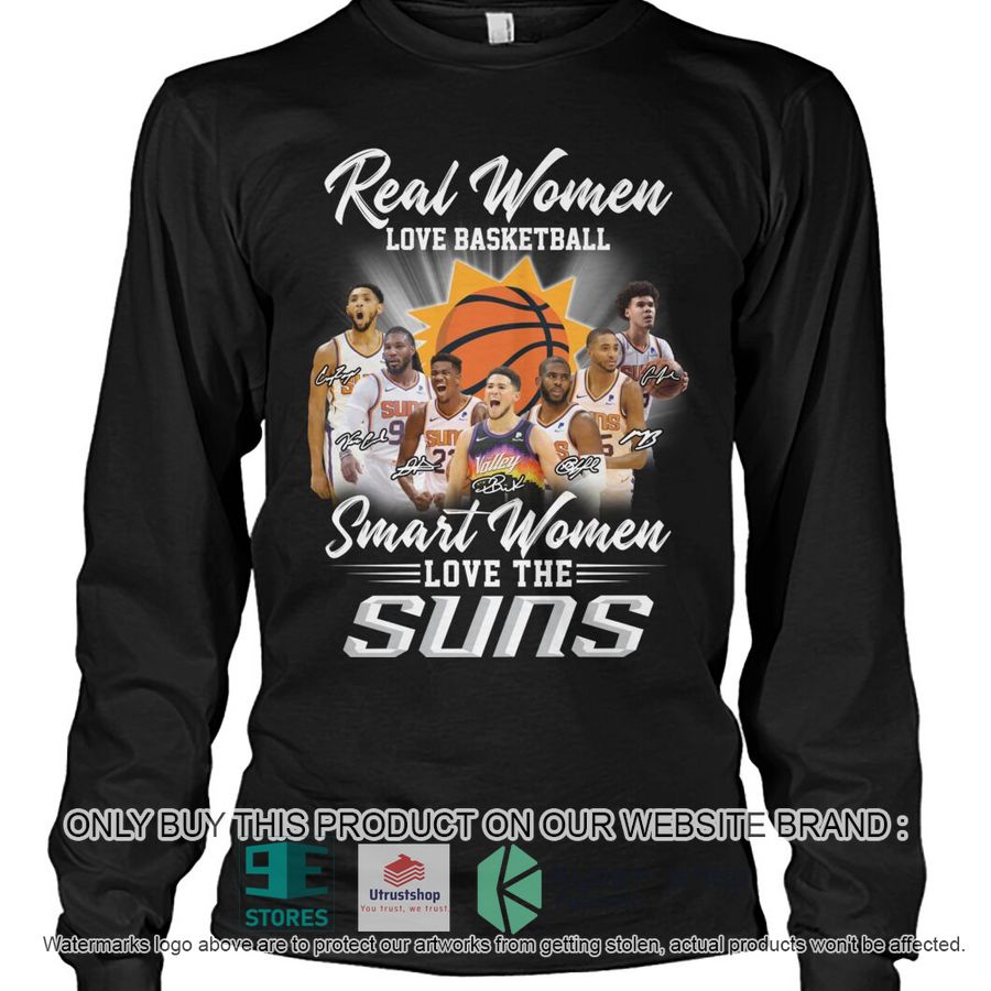 smart women love the phoenix suns 2d shirt hoodie 5 9555