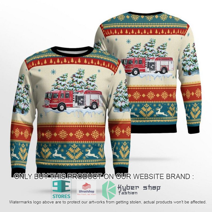south houston texas south houston volunteer fire department ugly christmas sweater 1 10689