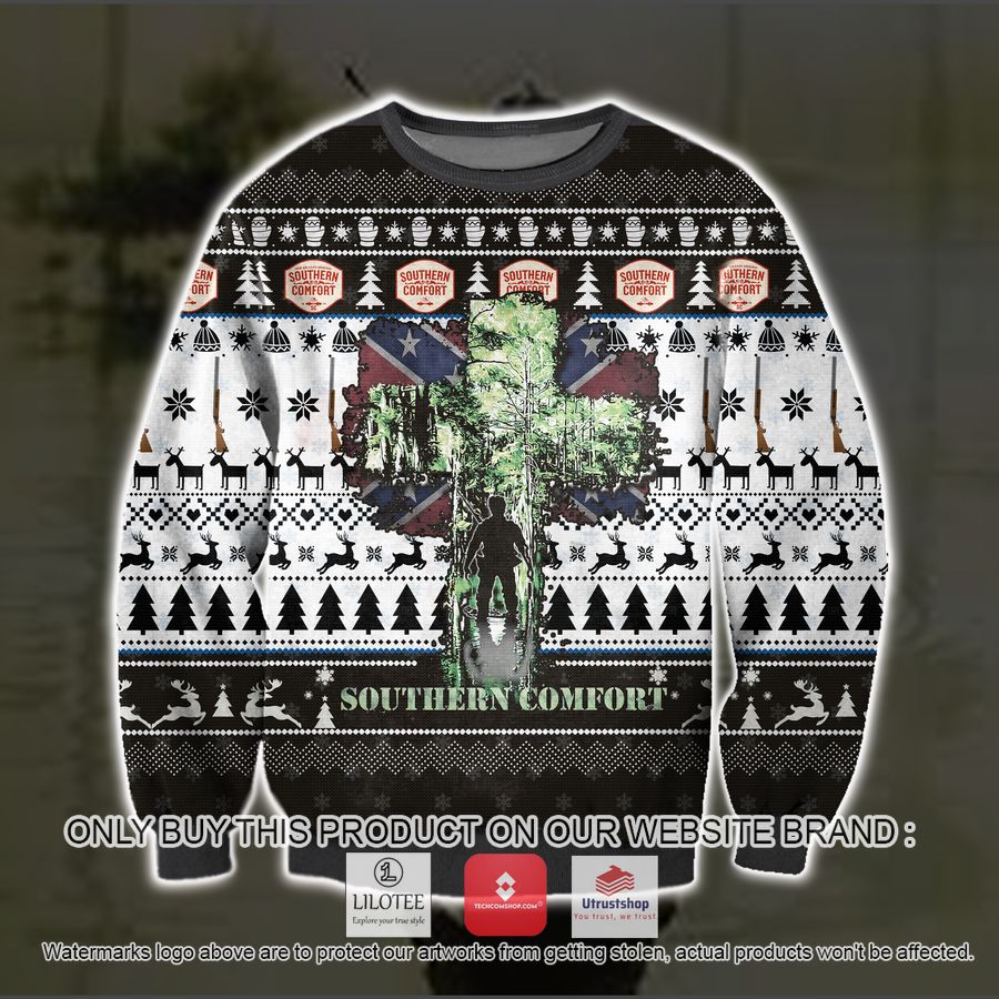 southern comfort ugly christmas sweater sweatshirt 1 72323