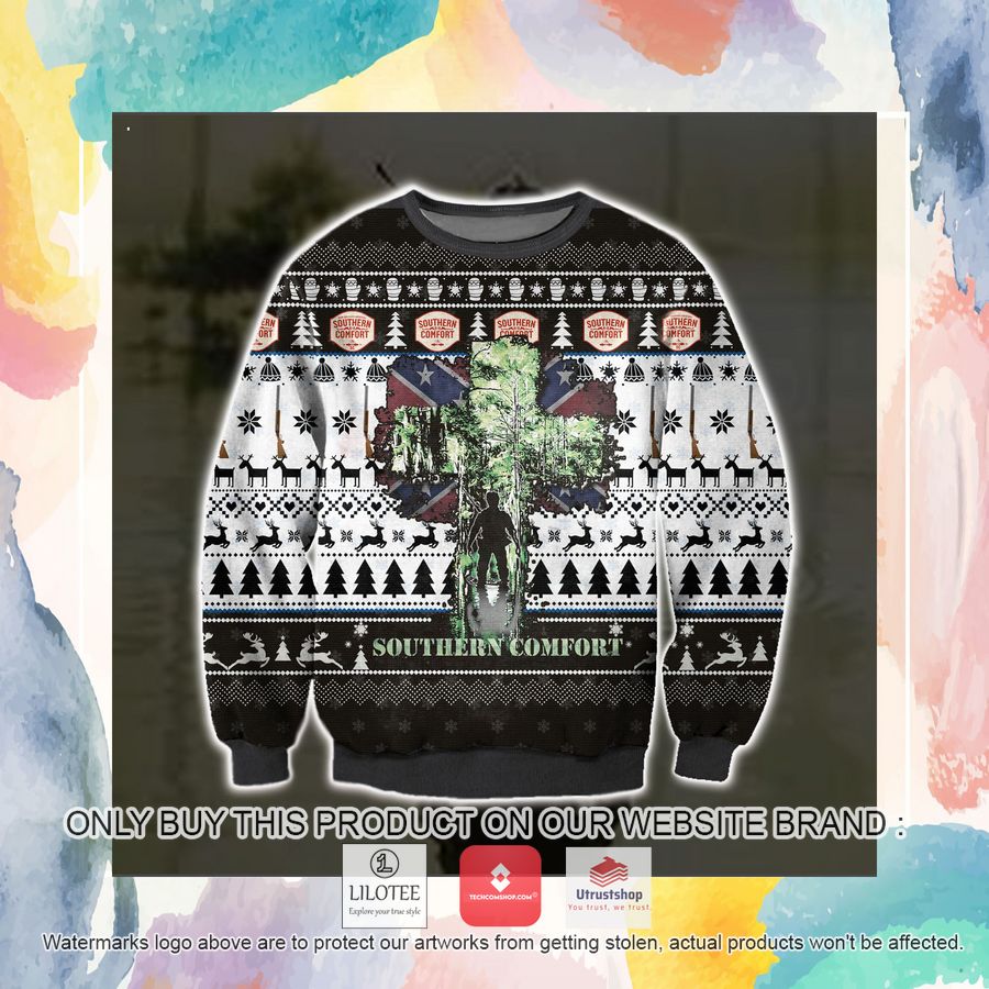 southern comfort ugly christmas sweater sweatshirt 3 81263