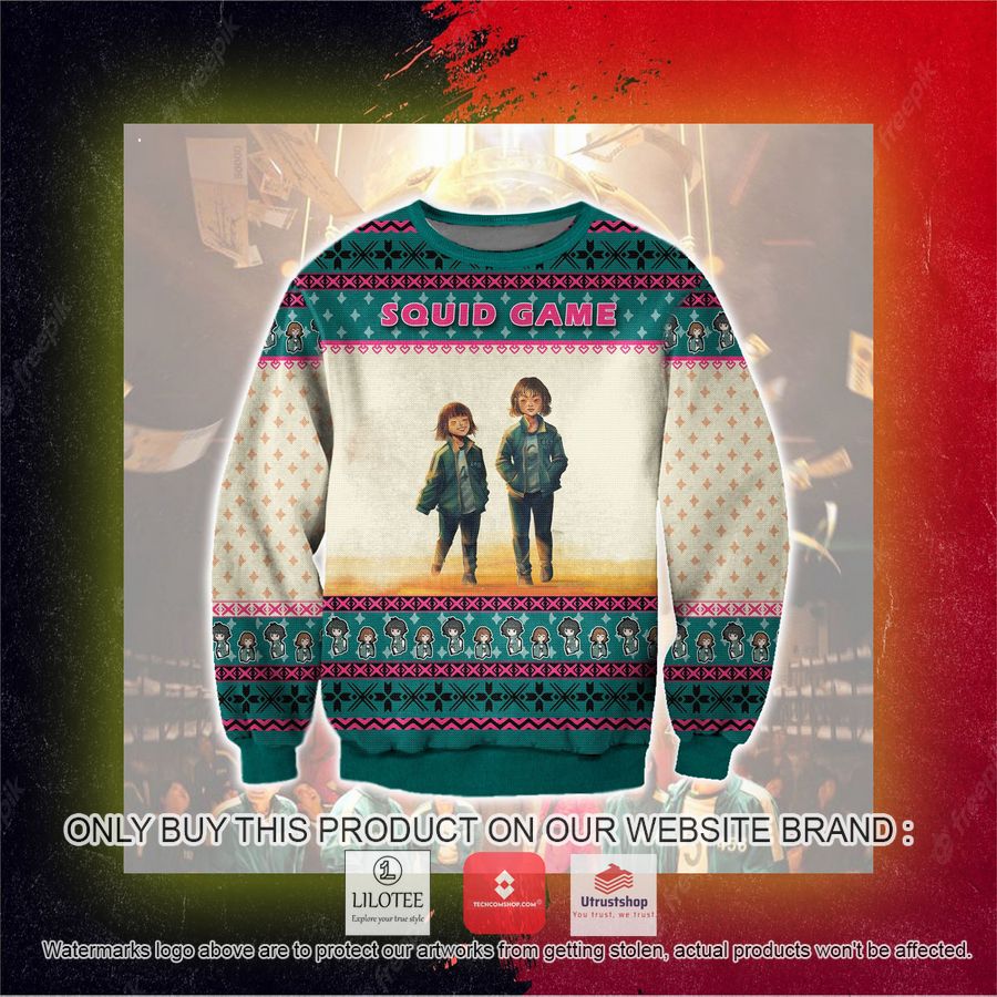 squid game ugly christmas sweater sweatshirt 5 53660