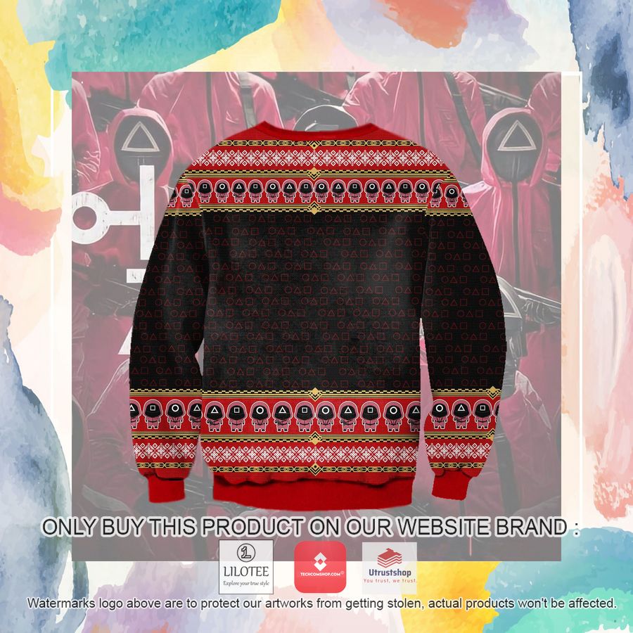 squid game x mas ugly christmas sweater sweatshirt 4 27690