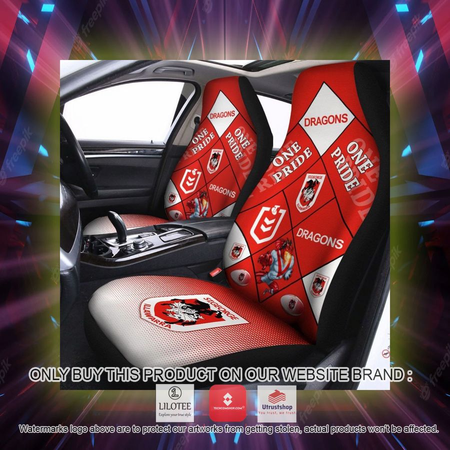 st george dragons one pride car seat covers 2 72892
