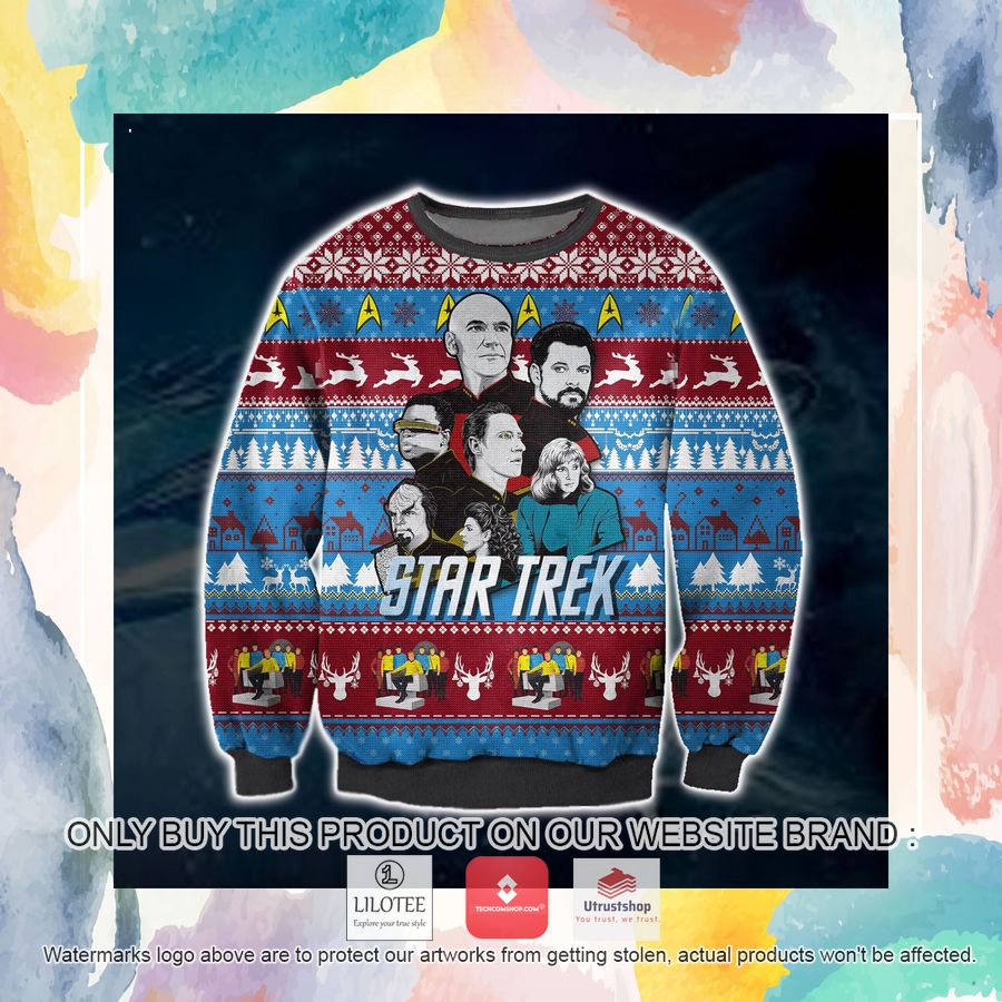 star trek ugly christmas sweater sweatshirt 3 41694