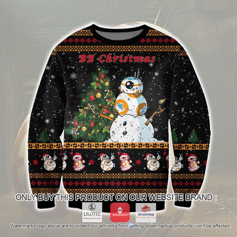 star wars bb 8 ugly christmas sweater sweatshirt 1 97141