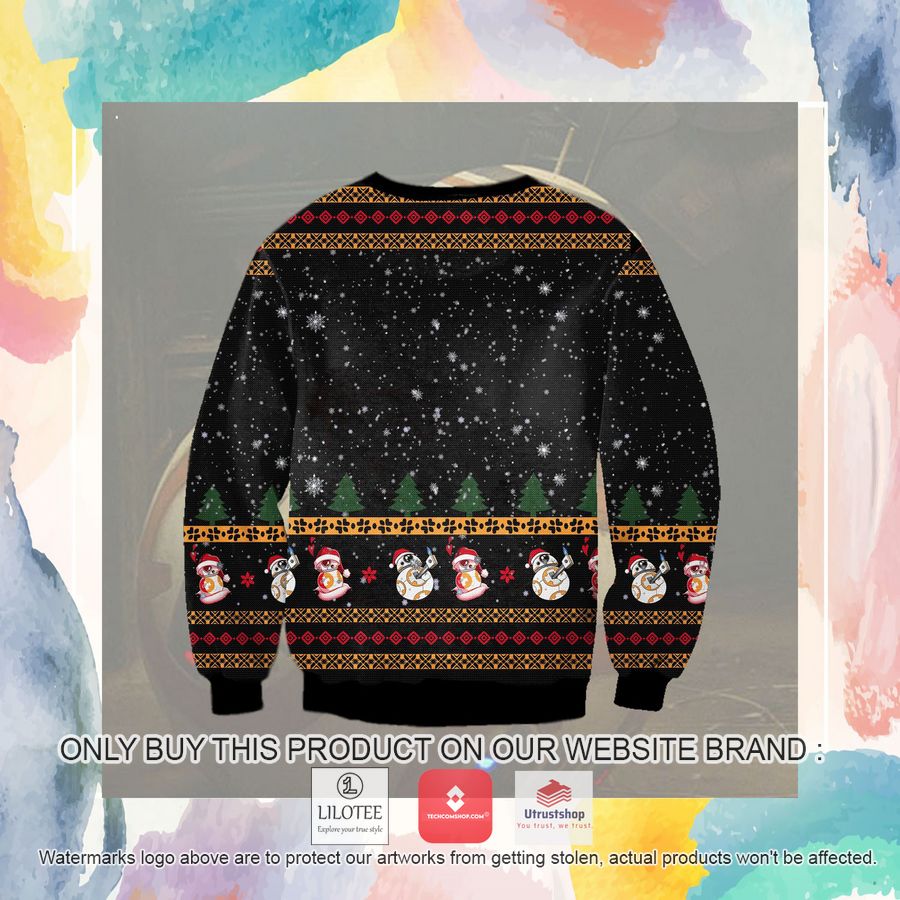 star wars bb 8 ugly christmas sweater sweatshirt 4 7731