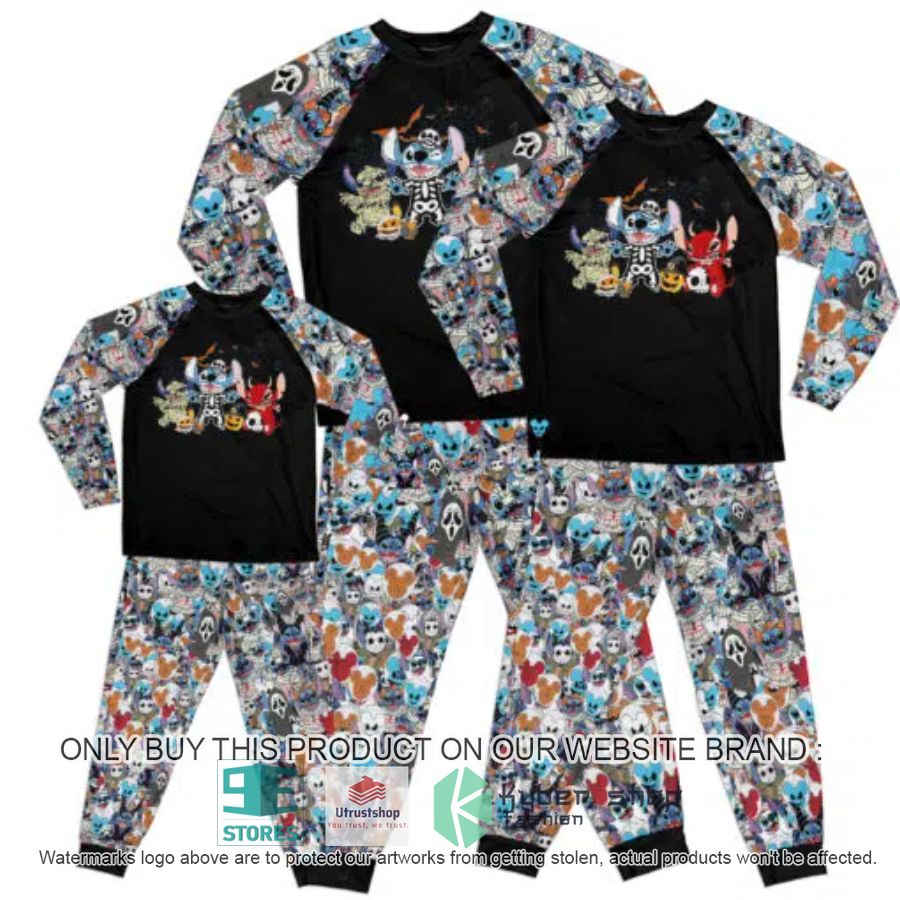 stitch disney halloween pajamas set 1 90260