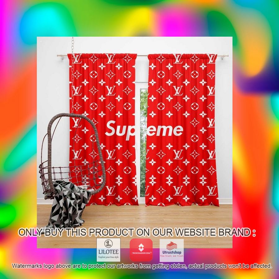 supreme red windown curtain 2 4868