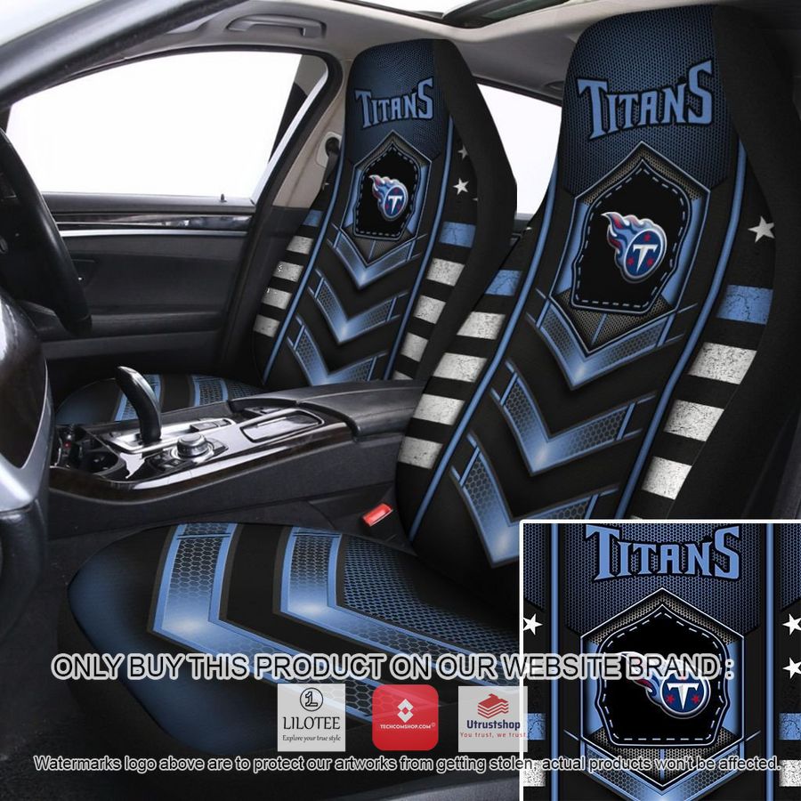 tennessee titans electric blue car seat covers 1 56689