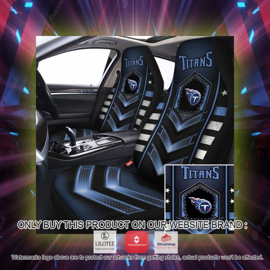 tennessee titans electric blue car seat covers 2 8240