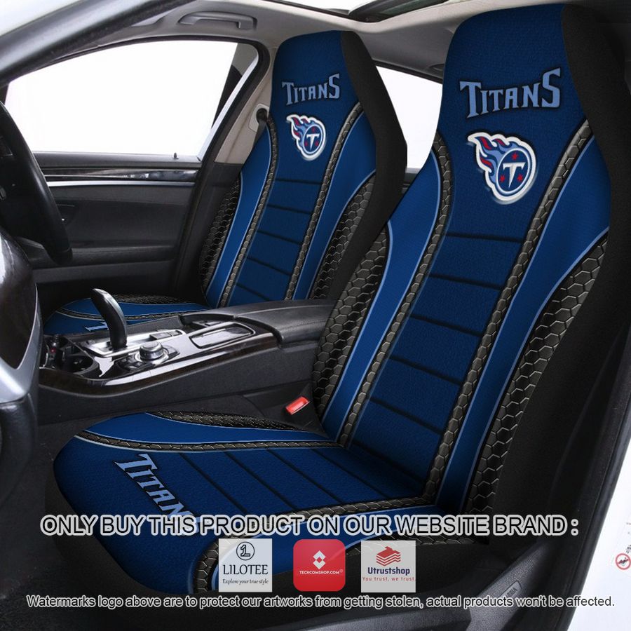 tennessee titans navy blue car seat covers 1 47293