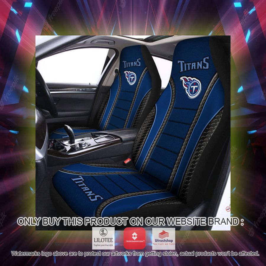 tennessee titans navy blue car seat covers 2 56307