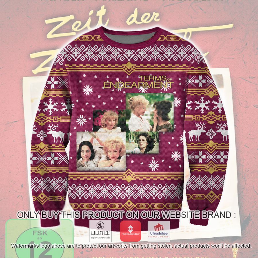 terms of endearment moments ugly christmas sweater sweatshirt 1 59473