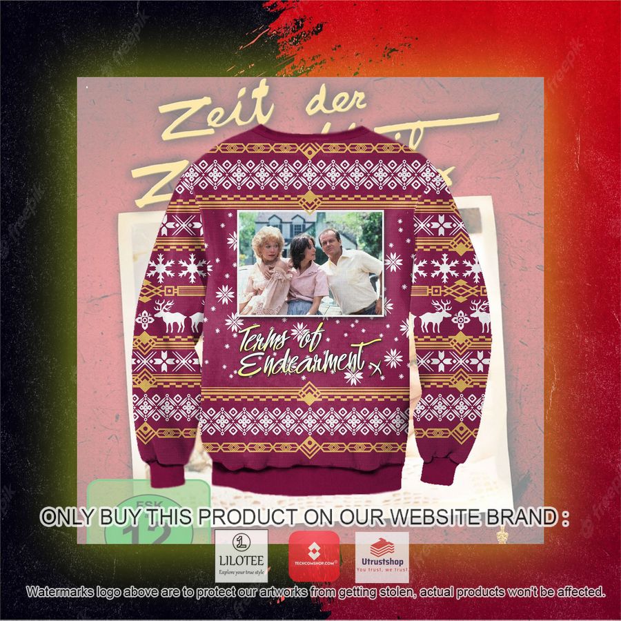 terms of endearment moments ugly christmas sweater sweatshirt 6 83322