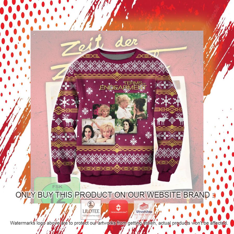 terms of endearment moments ugly christmas sweater sweatshirt 7 32030