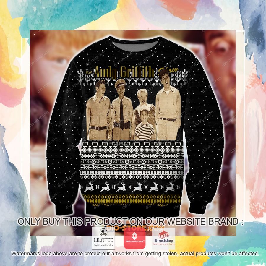 the andy griffith show ugly christmas sweater sweatshirt 2 99578