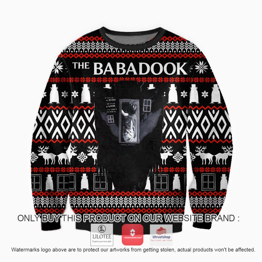 the babadook ugly christmas sweater sweatshirt 1 78727