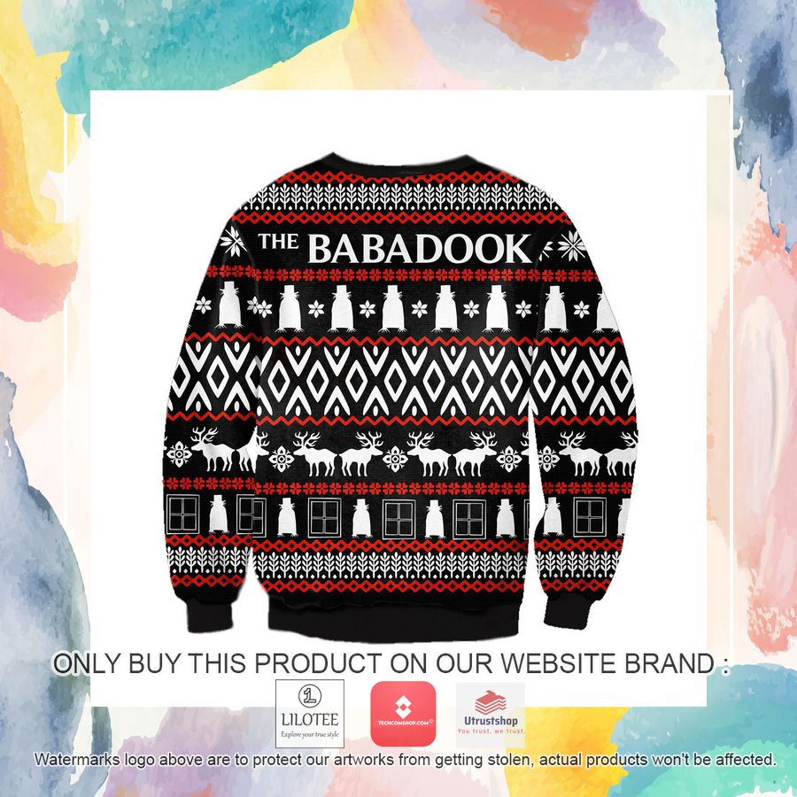 the babadook ugly christmas sweater sweatshirt 4 96890