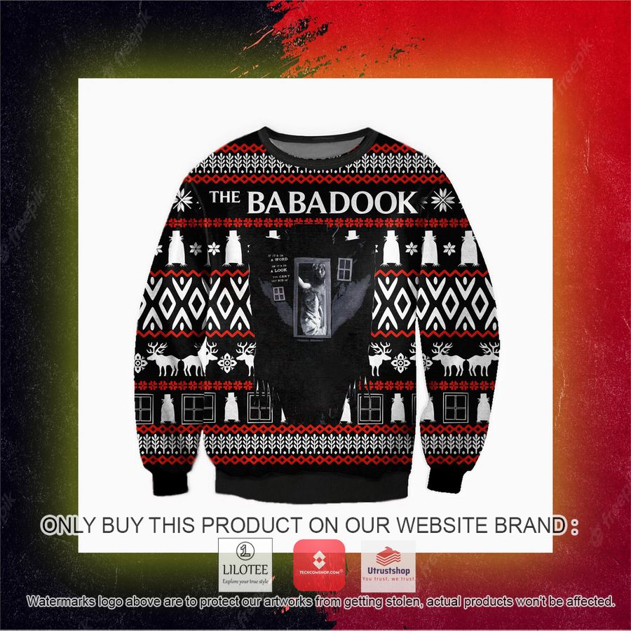 the babadook ugly christmas sweater sweatshirt 5 64456