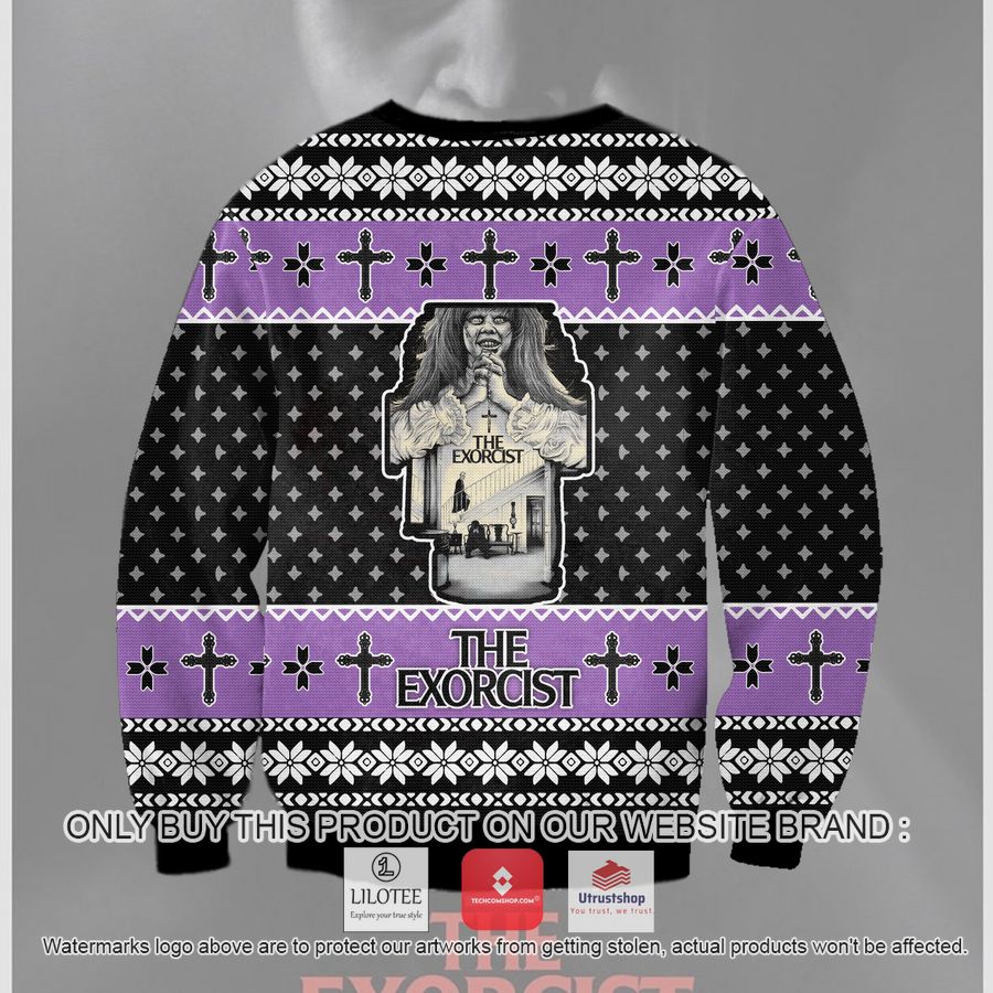the exorcist ugly christmas sweater sweatshirt 2 41166