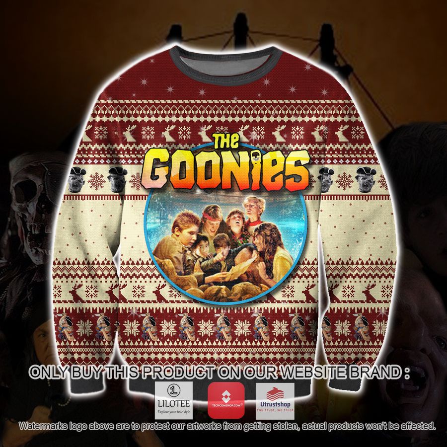 the goonies ugly christmas sweater sweatshirt 1 82222