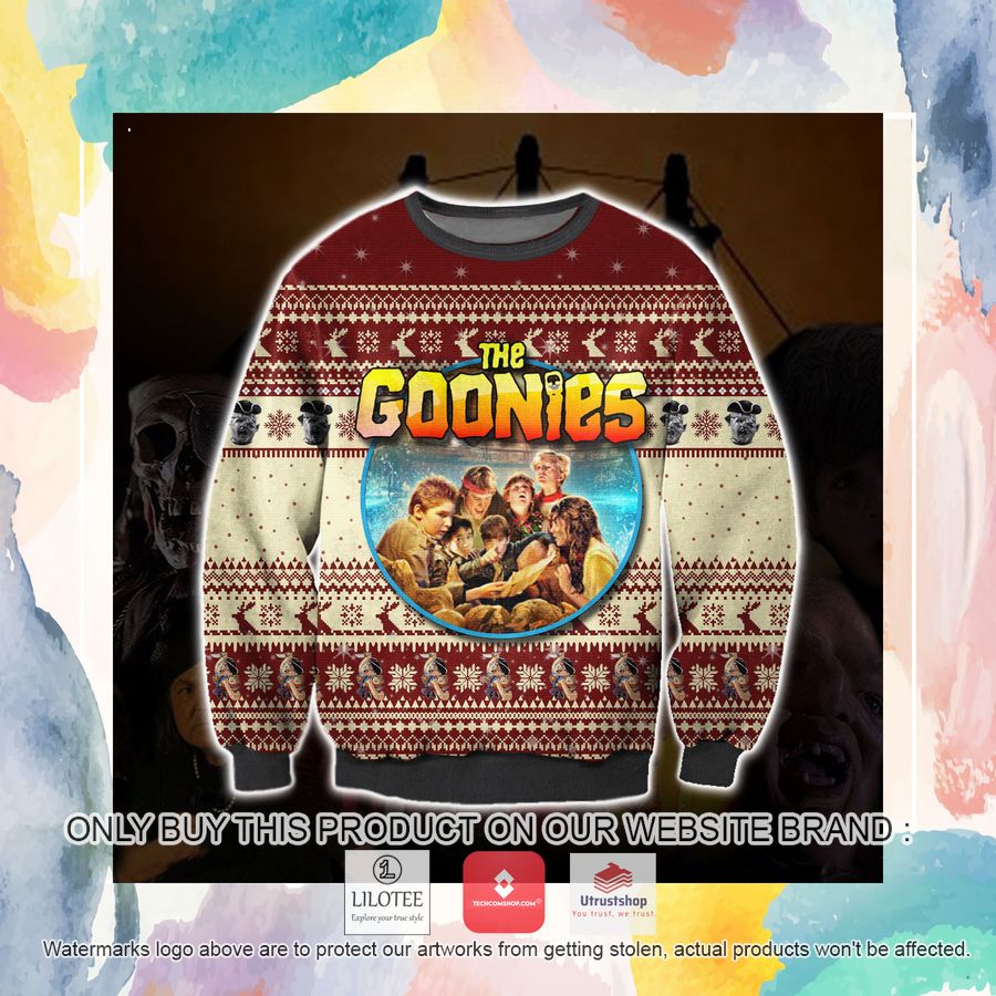the goonies ugly christmas sweater sweatshirt 3 67641