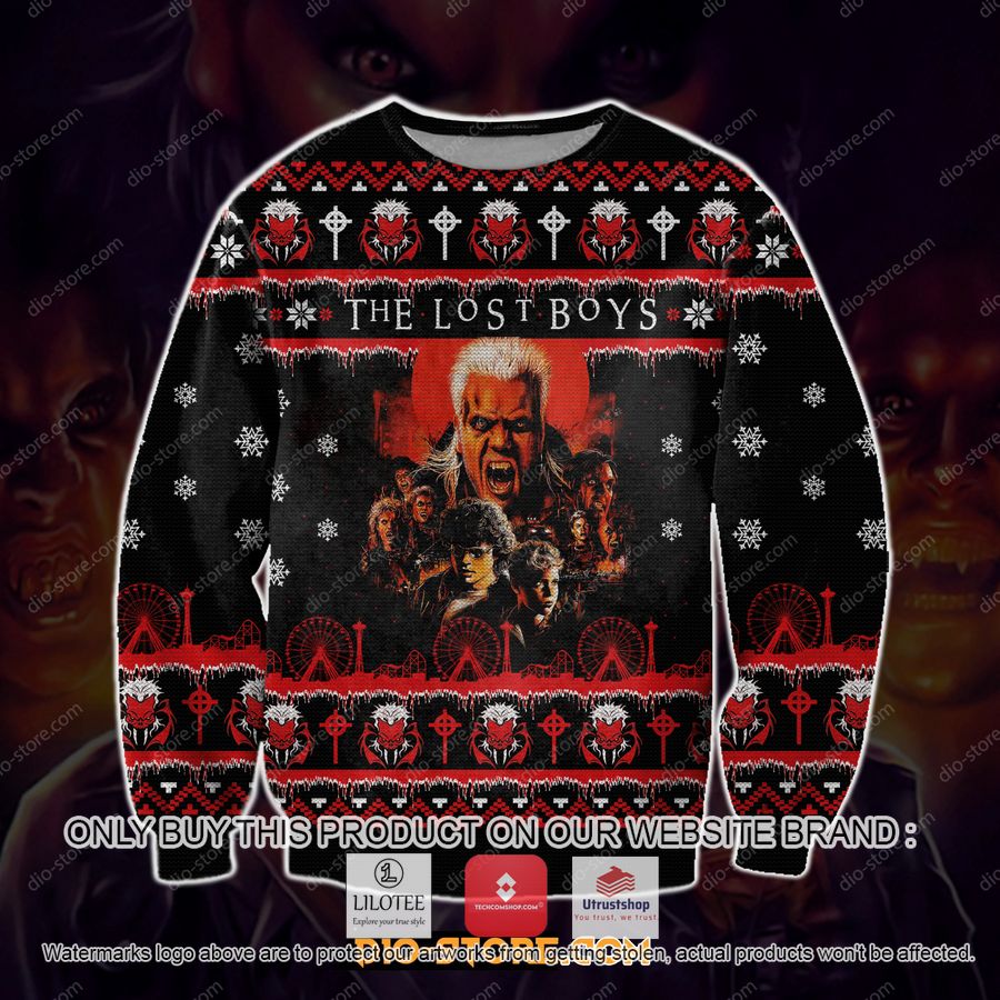 the lost boys ugly christmas sweater sweatshirt 1 78213